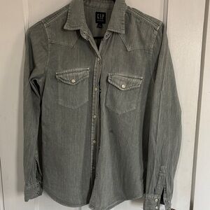 Gap Denim button down